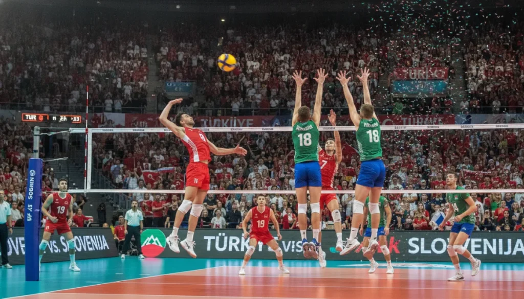 Voleybolda Dev Adım: Efeler Slovenya Karşısında Tur Arıyor