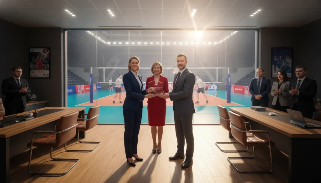 Türk Voleybolunun Yönetimindeki Kilit İsim Bahar Mert’e TVF’den Veda Teşekkürü
